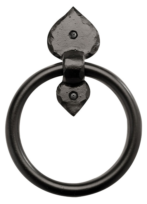 Carriage House- 6" Rustic Spear End Ring Pull Assembly – Solid Aluminum with Multiple Finishes - 100% OEM Manufacturers with New Production Dates for US Vendor GarageDoorProject®(Each/Needs Fastners)