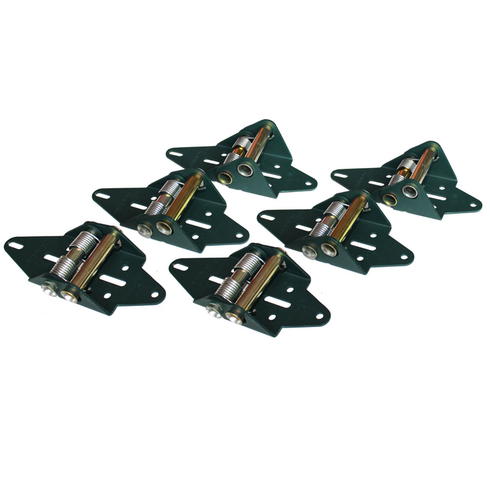 GarageDoorProject  |  Model 300-10141 Green Hinge System Professional-Grade Door Mount Hinges For Residential 4-Section Single Car Garage |   GarageDoorProject |   100% OEM | US Vendor