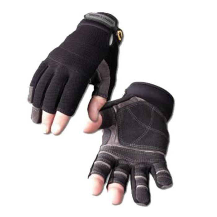 GarageDoorProject  |  43020 Mechanics Plus Work Gloves Commercial-Grade Adjustable Velcro Closure Ergonomic Glove Design |   GarageDoorProject |   100% OEM | US Vendor