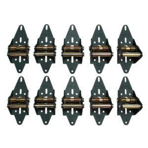 GarageDoorProject  |  Model 300-10141 Green Hinge System Professional-Grade Door Mount Hinges For Residential 4-Section Single Car Garage |   GarageDoorProject |   100% OEM | US Vendor