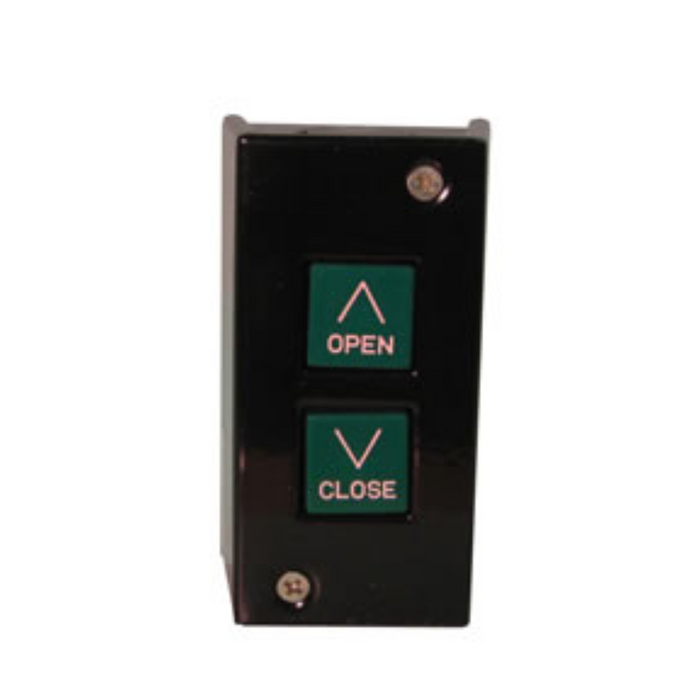 GarageDoorProject  |  Replacement Model #1B/#2B/#3B Commercial-Grade Surface Mount Control Station Black Metal Control Box, Momentary Push Buttons |   GarageDoorProject |   100% OEM | US Vendor