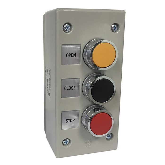 GarageDoorProjectÂ® 1BX Exterior Control Station Commercial-Grade Surface Mount NEMA 4 Aluminum Die Cast â€“ GarageDoorProjectâ„¢ | 100% OEM | US Vendor