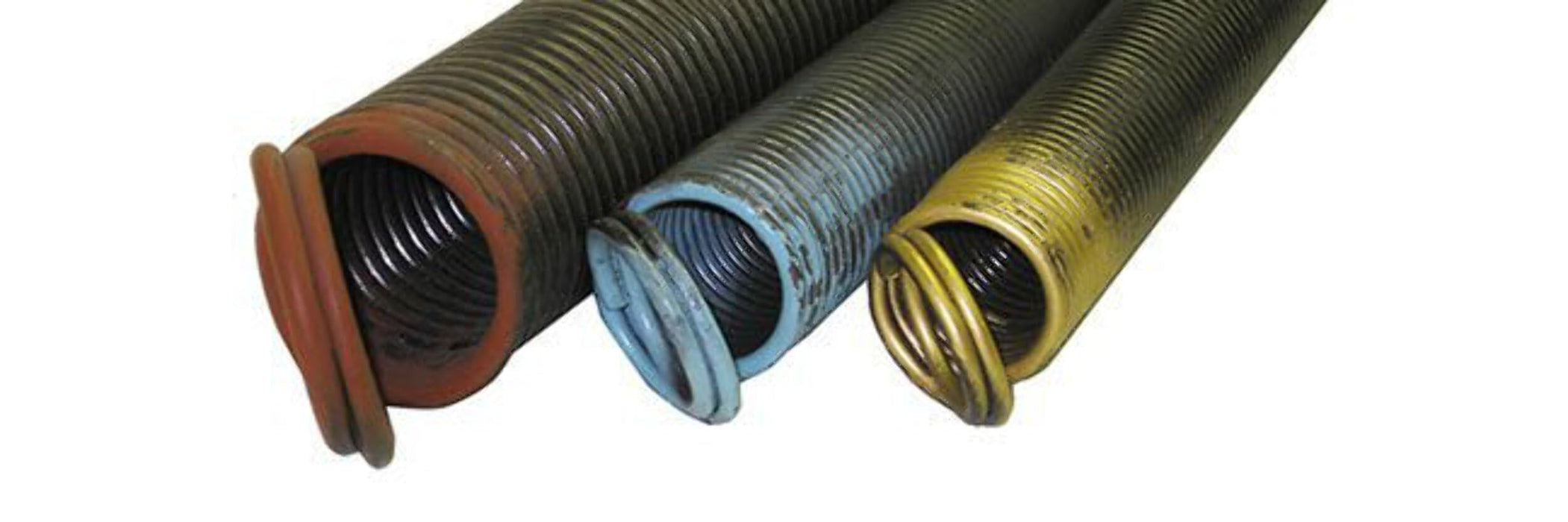 GarageDoorProject 25-42; 150# Red |   Professional-Grade Garage Door Extension Springs |   USA Steel |   Sold in Pairs |   GarageDoorProject |   100% OEM | US Vendor