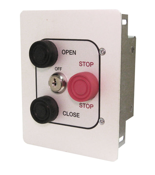 GarageDoorProjectÂ® #3BFL/#3BFX/#3BFXL Garage Door Control Commercial-Grade Interior Push Button Lockout Key Switch Panel â€“ GarageDoorProjectâ„¢ | 100% OEM | US Vendor