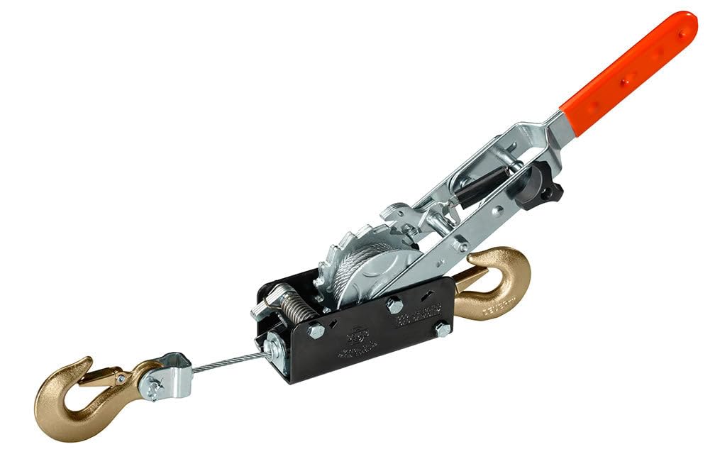 GarageDoorProject Portable Cable Hoist 1/2 Ton |   Commercial-Grade Workshop Cable Hoist |   Overload Protection Feature |   GarageDoorProject |   100% OEM | US Vendor