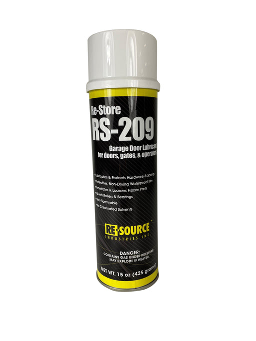 GarageDoorProject® Replacement Part - Aerosol Garage Door & Gate Operator Lubricant   -US Vendor GarageDoorProject® 100% OEM Manufacturers with New Production Dates. 1 Case of 12 - GarageDoorProject