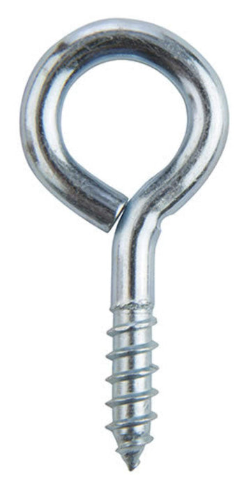 GarageDoorProject #6 Heavy Duty Screws Professional-Grade Zinc Plated Steel Eye Wood Screws Loop Head 100 Pack |   GarageDoorProject |   100% OEM | US Vendor