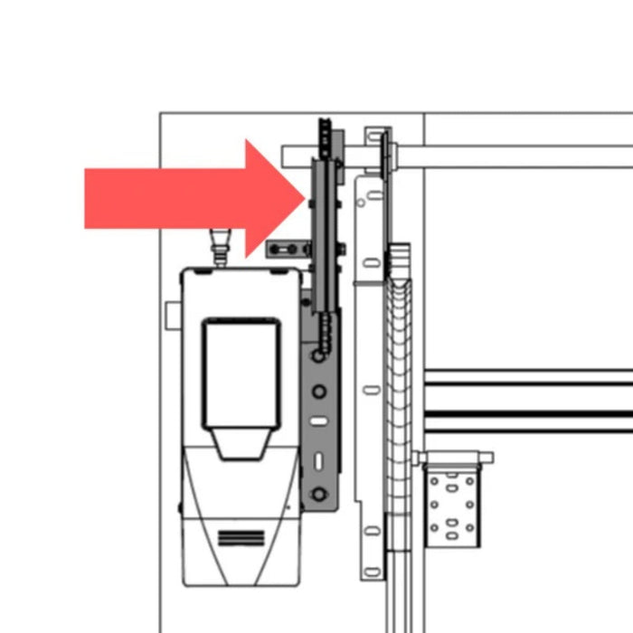 Genie AMK-P Sprocket Extension Kit Professional-Grade Garage Door Hardware Wall Mount Opener 7.5" Clearance |   GarageDoorProject |   100% OEM | US Vendor