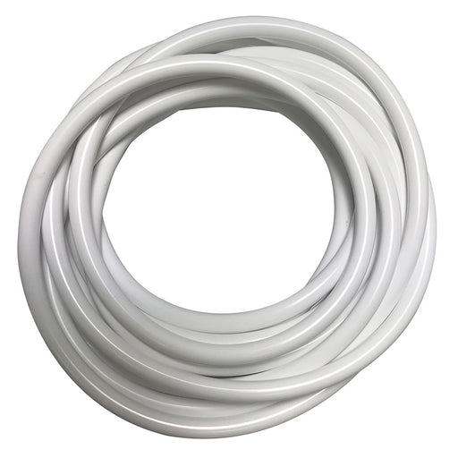 Wire Hide Tubing 16' coil - White color with High-Quality Durable Plastic - 100% OEM Manufacturers with New Production Dates for US Vendor GarageDoorProject - GarageDoorProject