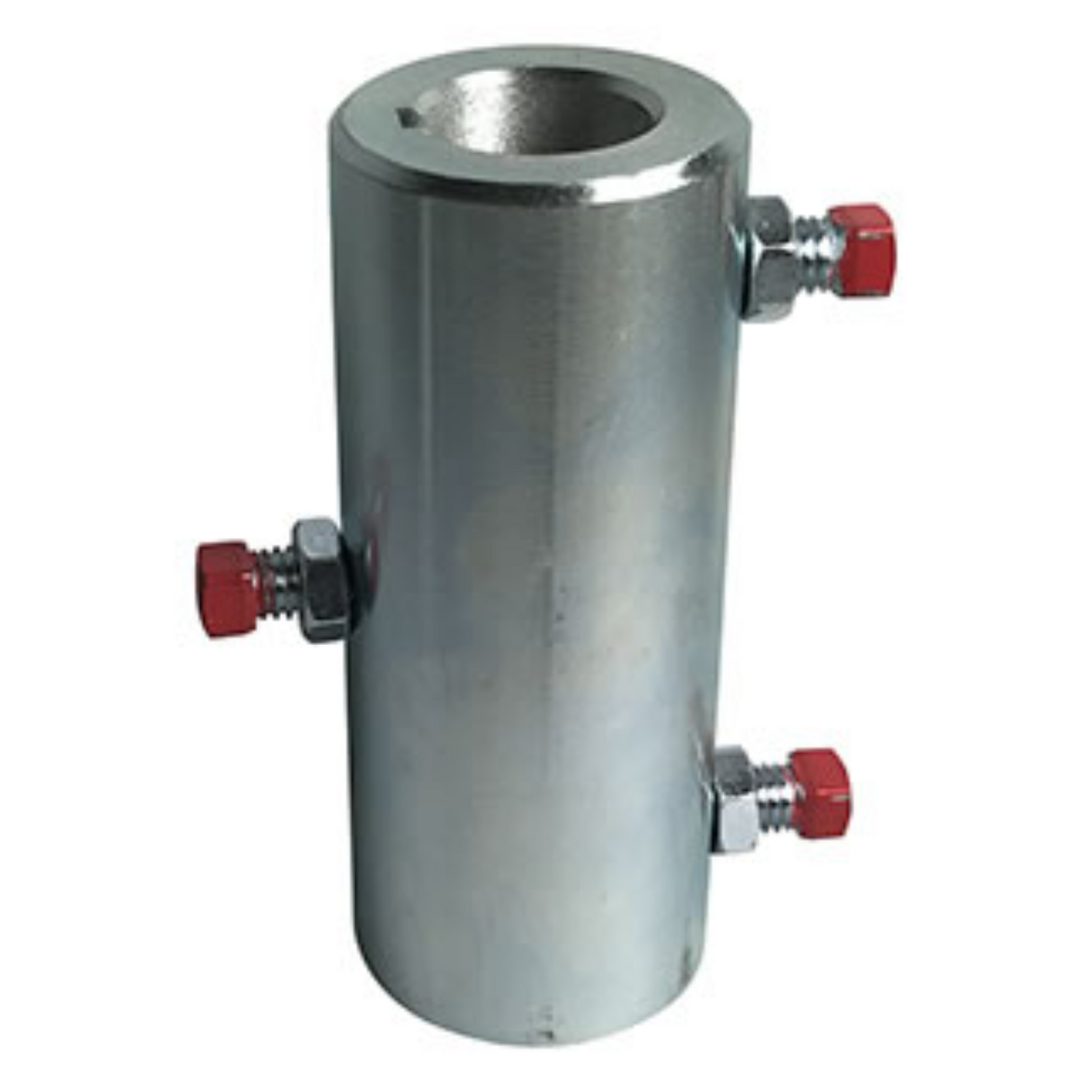 Non-Adjustable Solid Couplings with 1/4” Keyway, Zinc Plated - 100% OEM ...