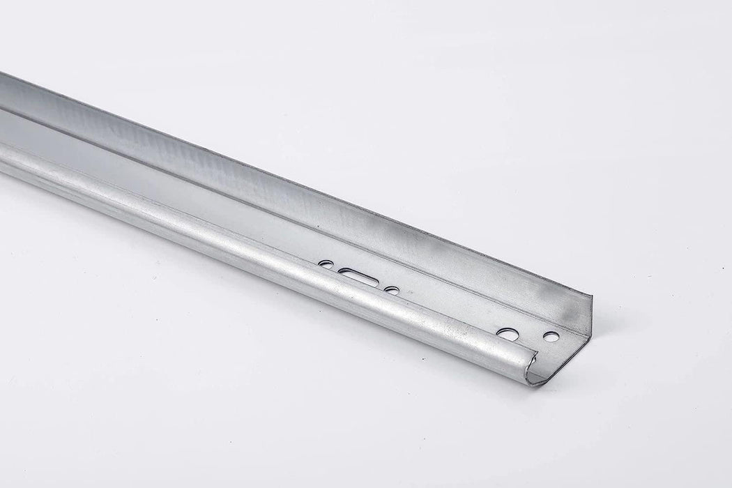 GarageDoorProject Garage Door Vertical Track - Industry Tested Galvanized Steel Rust Proof Garage Door Replacement Rails |   GarageDoorProject |   100% OEM | US Vendor