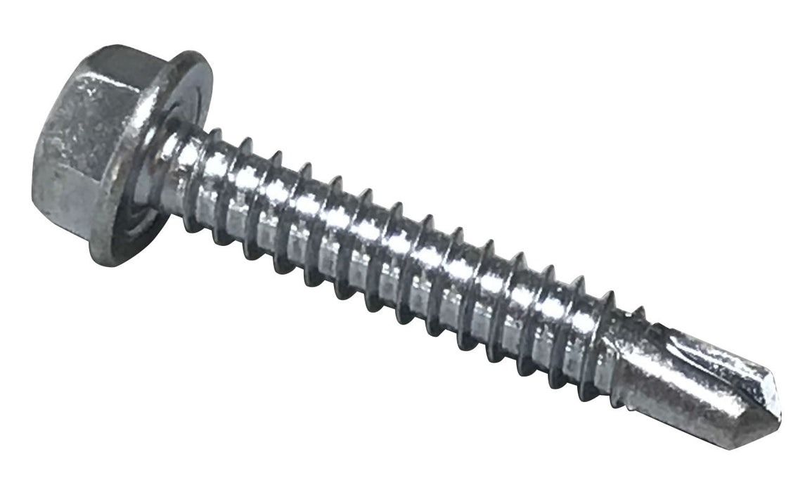 GarageDoorProject  |  TEK Drill Tap Screw 12-14 x 1 1/4" #5 Drill Point Commercial-Grade Screws |   GarageDoorProject |   100% OEM | US Vendor