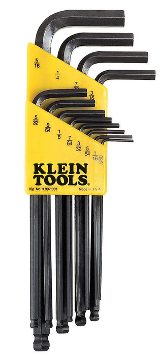 GarageDoorProject  |  Ball End Hex Key Set |   Commercial-Grade 12-Piece SAE L Style Hex Keys Heat Treated Alloy Steel Caddy |   GarageDoorProject |   100% OEM | US Vendor