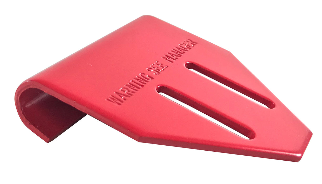 GarageDoorProject  |  Lock Out Plate Professional-Grade Hardened Steel Plate for A-2 Slide Bolt Cover |   GarageDoorProject |   100% OEM | US Vendor