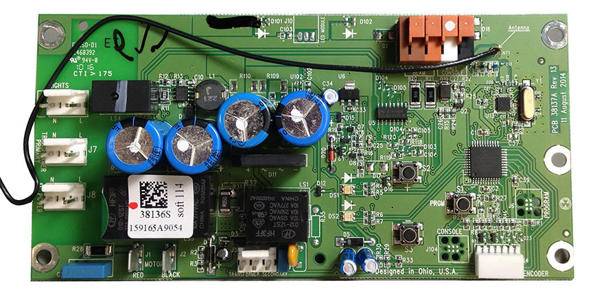 Genie Control Board 38647S.S Industry Tested OEM Replacement Control Board for Belt & Chain Drive Garage Door Opener |   GarageDoorProject |   100% OEM | US Vendor