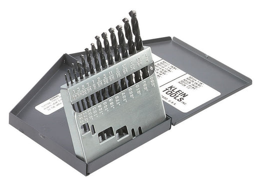 Regular-Point Drill-Bit Set, 13-Piece, Size range 1/8" to 1/4" - 100% OEM Manufacturers with New Production Dates for US Vendor GarageDoorProject - GarageDoorProject