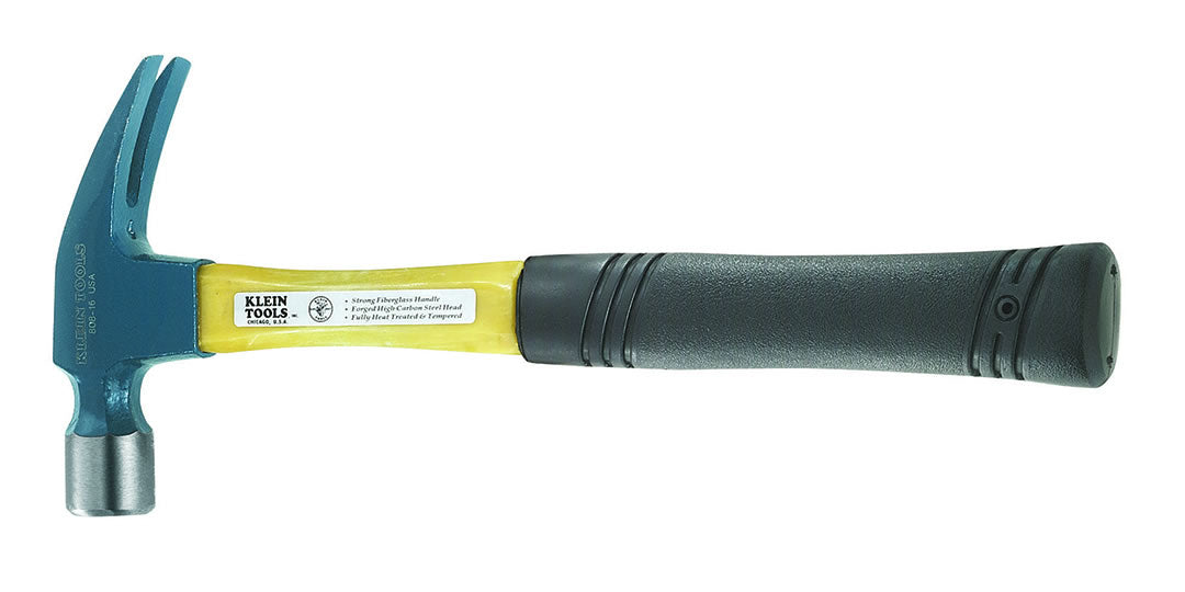 GarageDoorProject  |  Heavy Duty Hammer Professional-Grade Straight Claw Hammer 20 Ounce Fiberglass Shaft |   GarageDoorProject |   100% OEM | US Vendor