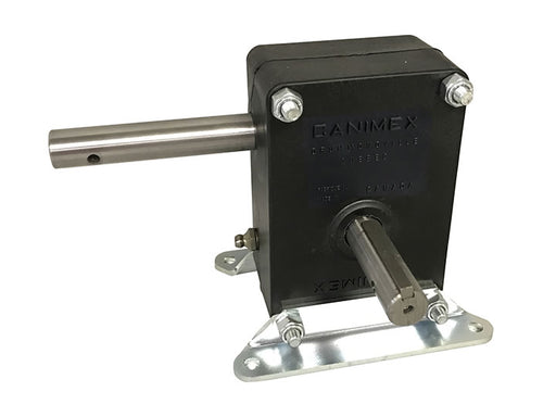 Worm Gear Reducer with Key Way and Keyed Output Shaft  For Garage Door Openers  - 100% OEM Manufacturers with New Production Dates for US Vendor GarageDoorProject - GarageDoorProject