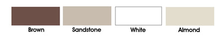 RDS-200 2" Jamb Seal – 150' per Carton, Available in White, Brown, Almond, and Sandstone - 100% OEM Manufacturers with New Production Dates for US Vendor GarageDoorProject - GarageDoorProject