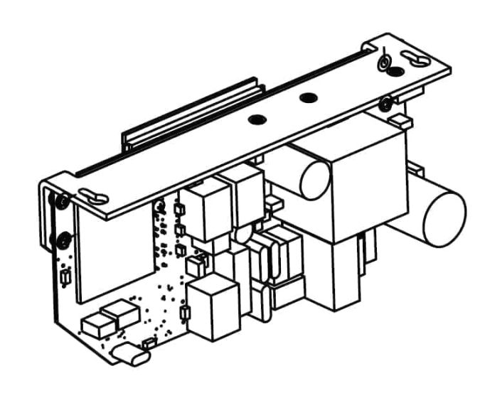 Linear HAE00077 LDCO Control Board, BBU Compatible  - 100% OEM Manufacturers with New Production Dates for US Vendor GarageDoorProject®