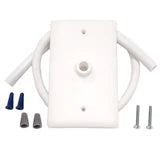 GarageDoorProject  |  Sensor Shield Kit - Professional-Grade 7" Universal Sensor Cover Photo Eye Protector & Wire Hide Wall Plates |   GarageDoorProject |   100% OEM | US Vendor