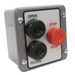 GarageDoorProject® Replacement Model - 675-00030 Exterior Control Station - 1BX 1 Button Surface Mount NEMA 4 Fully Guarded Aluminum Die Cast - 100% OEM Manufacturers - GarageDoorProject