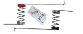 Garage Door Cable Keeper Spring Kit - 1 pr Poly Bagged   -US Vendor GarageDoorProject® 100% OEM Manufacturers with New Production Dates. Garage Door Project® - GarageDoorProject