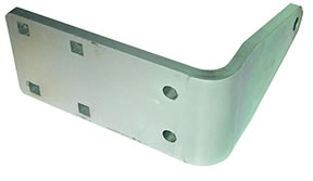 LHR Outside Hookup Bracket for 2 in. Stopping Bottom Bracket   -US Vendor GarageDoorProject® 100% OEM Manufacturers with New Production Dates. Garage Door Project®( Pair ) - GarageDoorProject